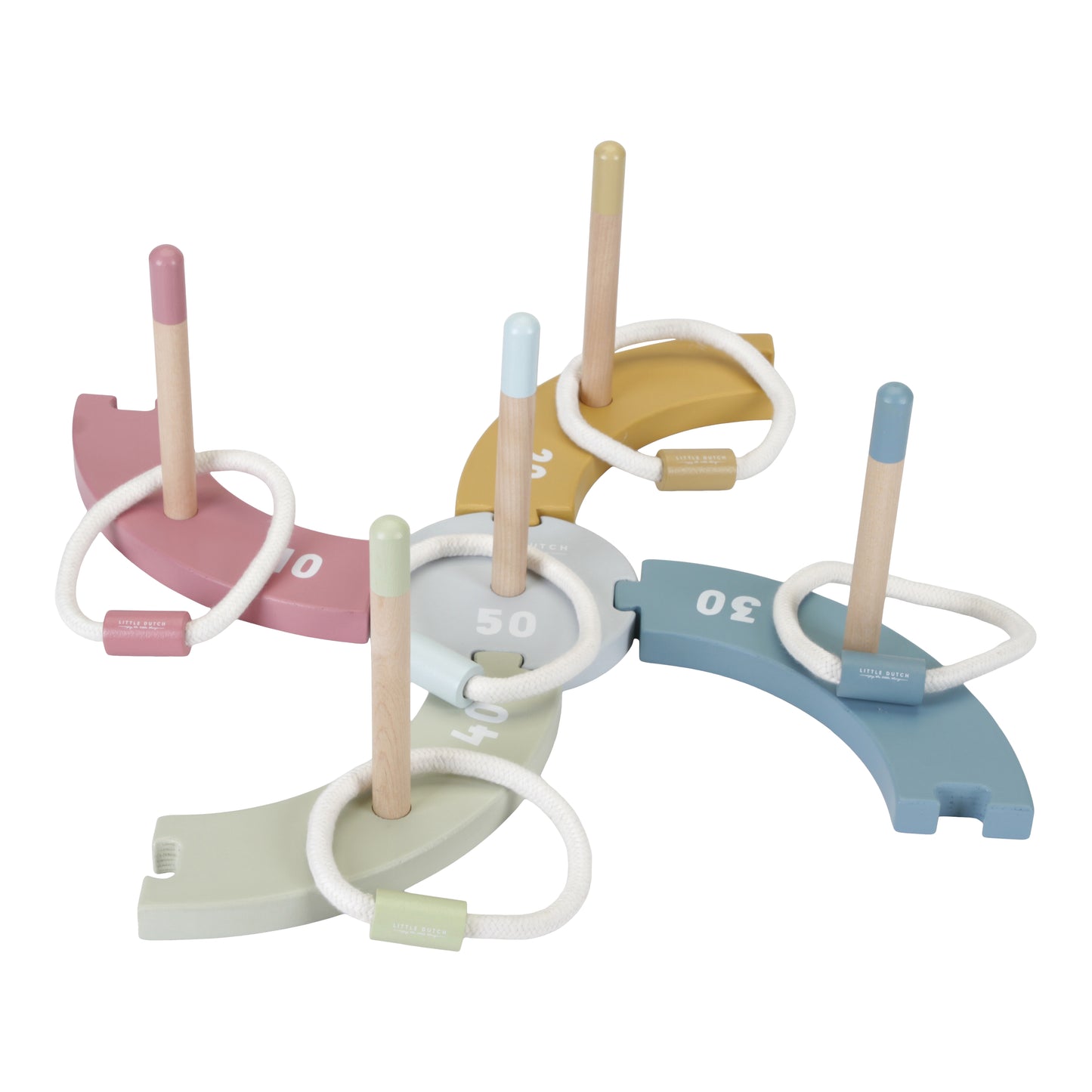 Little Dutch Wooden Ring Toss Game