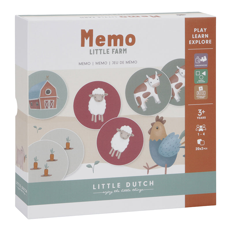 Little Dutch Memo Game- Little Farm