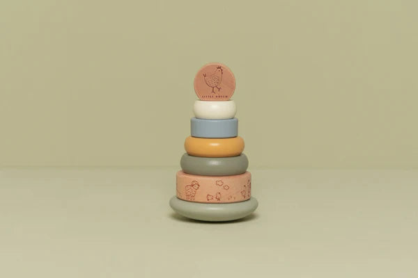 Little Dutch Rocking Ring Stacker- Little Farm