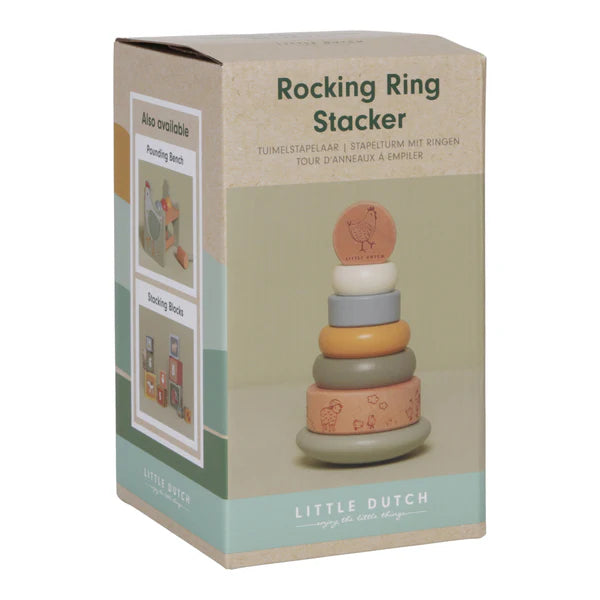 Little Dutch Rocking Ring Stacker- Little Farm