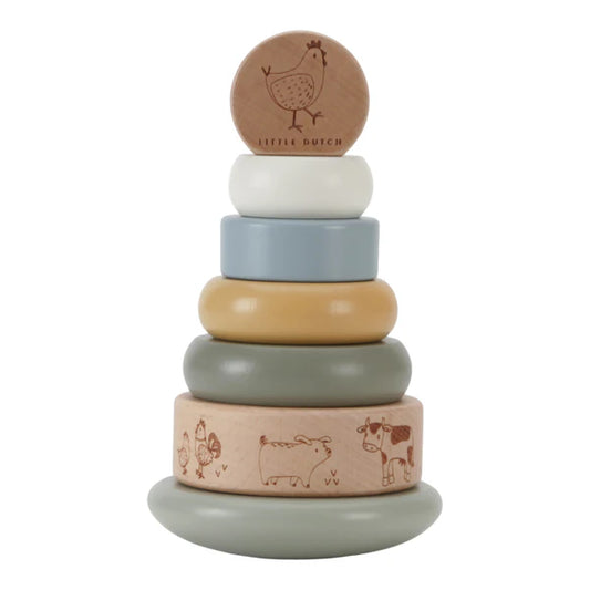 Little Dutch Rocking Ring Stacker- Little Farm