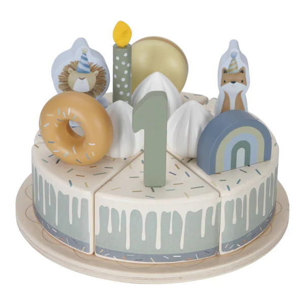Little Dutch Birthday Cake- Blue