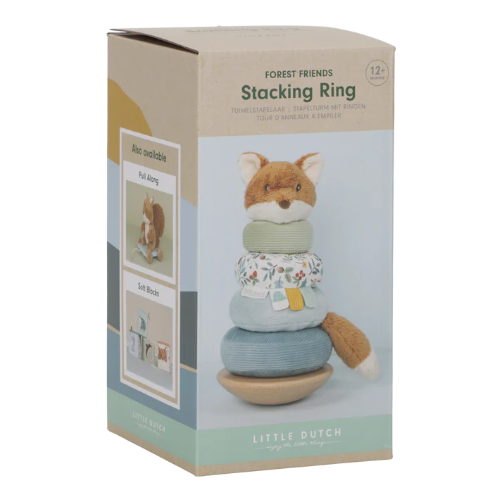 Little Dutch Soft Rocking Ring Stacker- Forest Friends
