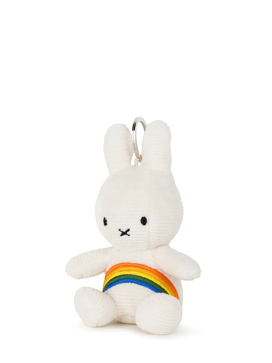 Miffy Rainbow Keychain Offwhite