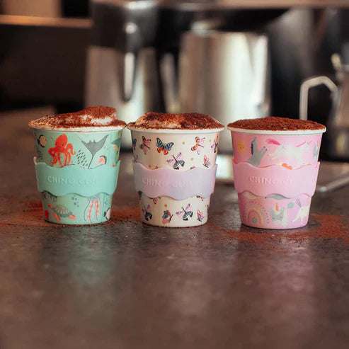 Chino Cup Butterfly 4oz Babychino Cup