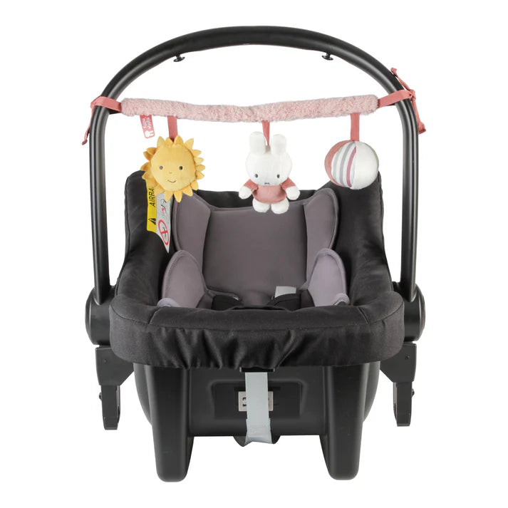 Miffy Car seat toy Fluffy Pink