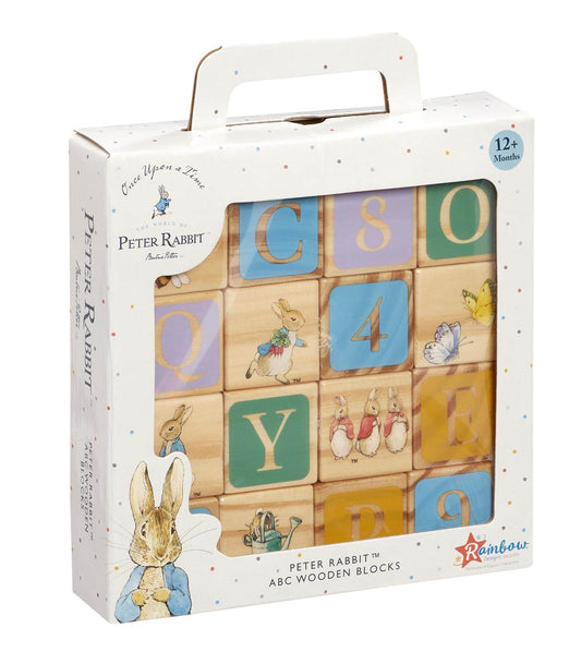 Rainbow Designs Peter Rabbit 16PC Wooden Picture Blocks