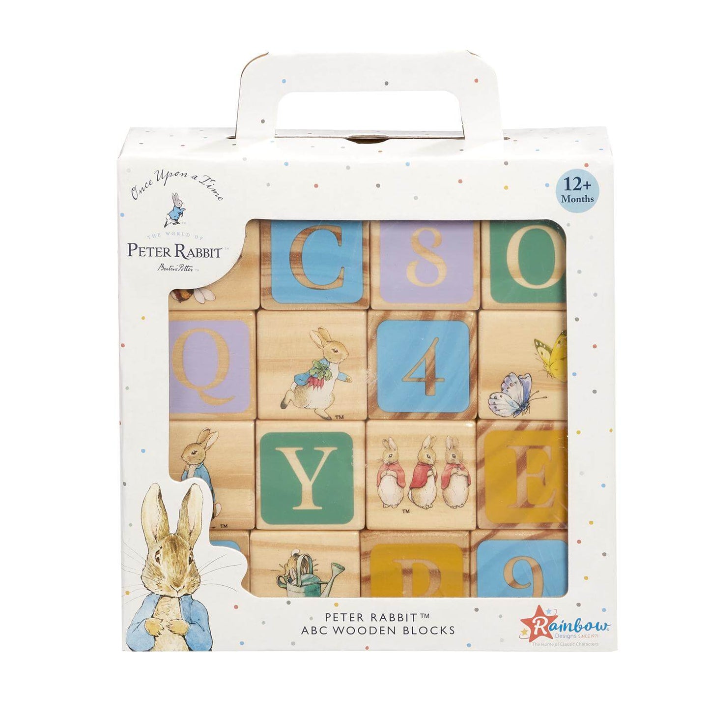 Rainbow Designs Peter Rabbit 16PC Wooden Picture Blocks