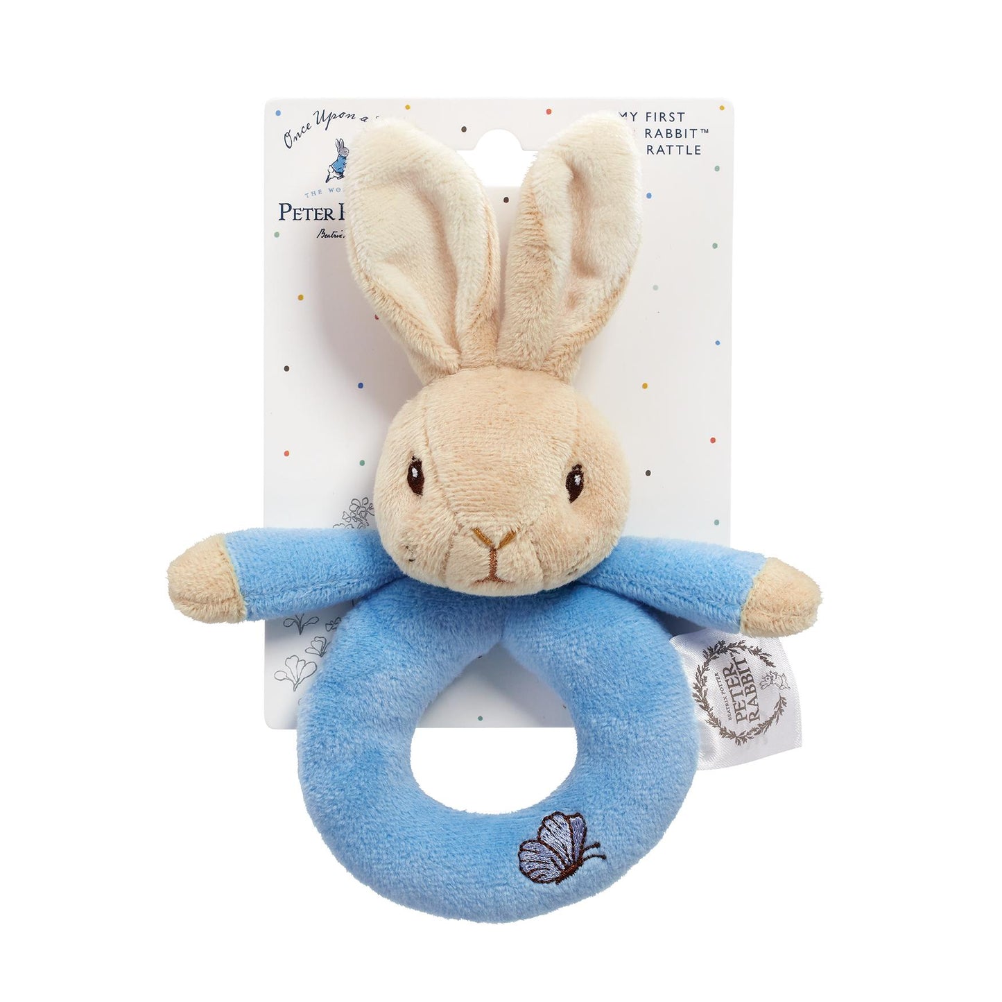 Rainbow Designs Peter Rabbit & Flopsy Bunny Ring Rattles