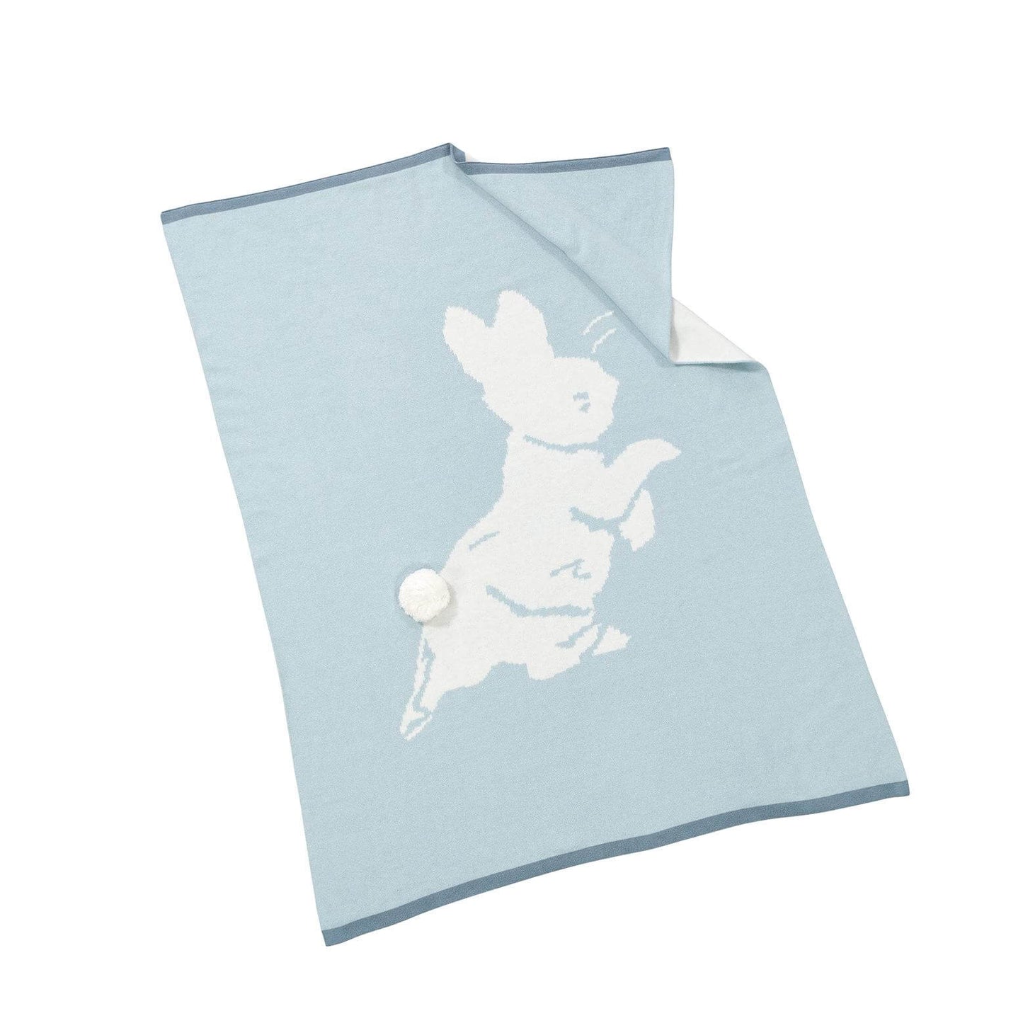 Rainbow Designs Peter Rabbit Signature Knitted Blanket With Soft Toy