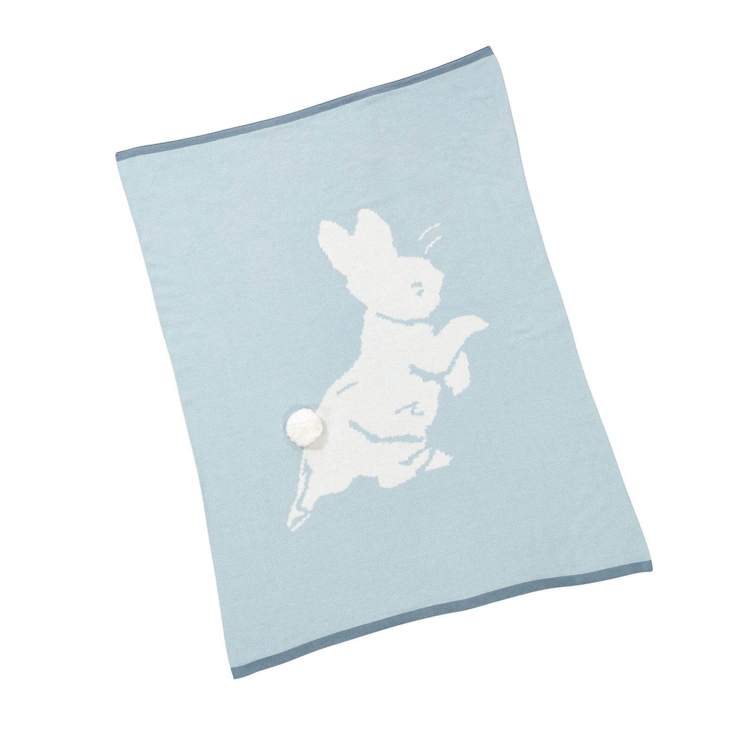 Rainbow Designs Peter Rabbit Signature Knitted Blanket With Soft Toy