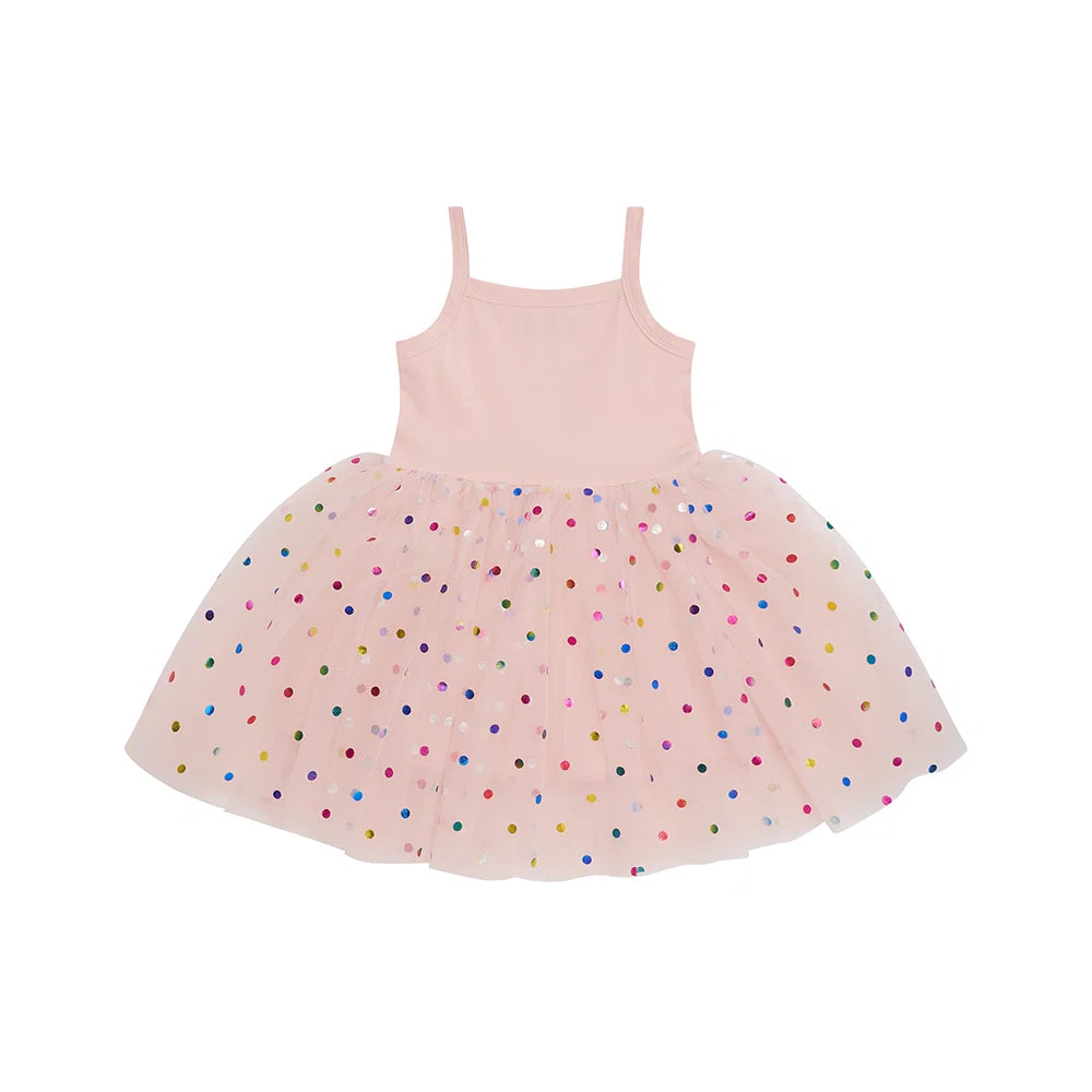 Bob & Blossom Pale Pink Spot Dress
