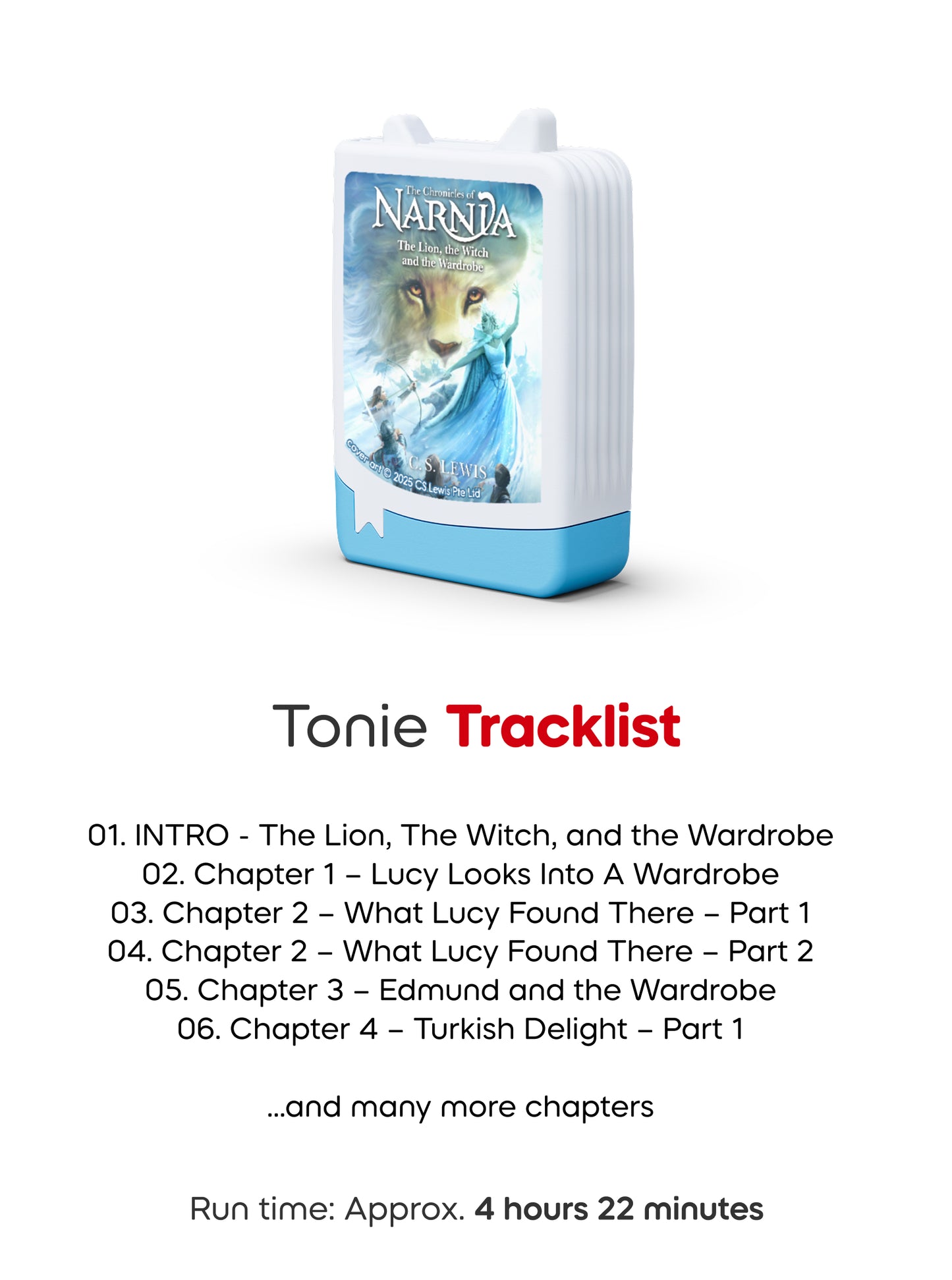 Tonies The Chronicles Of Narnia: The Lion, The Witch & The Wardrobe