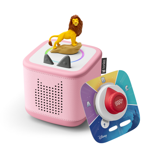 Tonie Toniebox 2 Play Set with Lion King- Cloud Pink