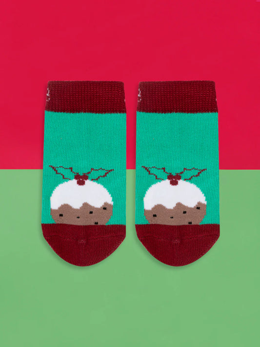 Blade & Rose Christmas Pudding Socks