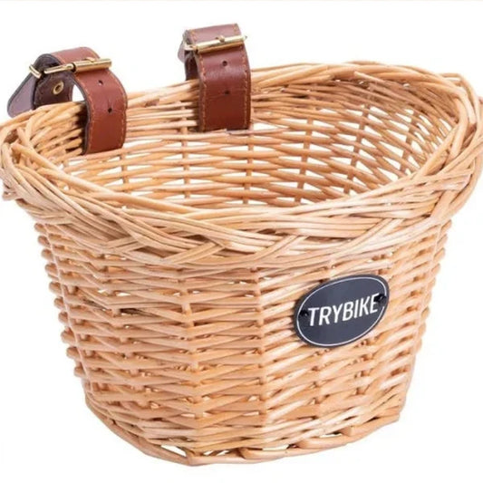 Trybike Handlebar Wicker Basket