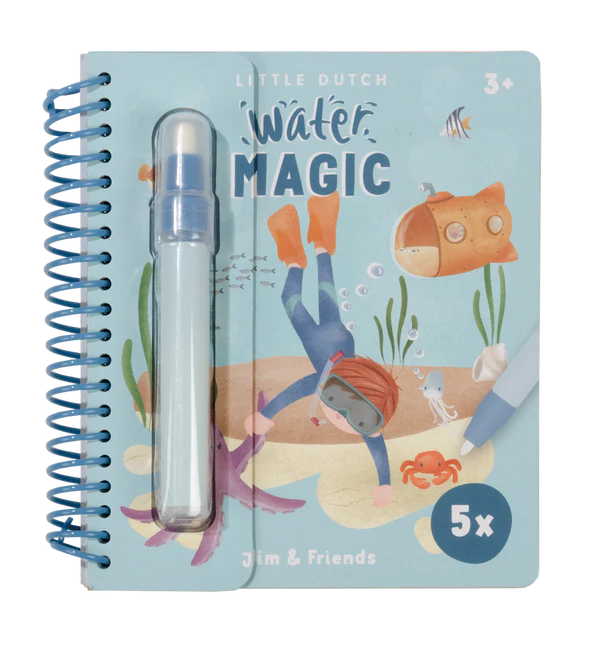 Little Dutch Water Reveal Book- Jim & Friends