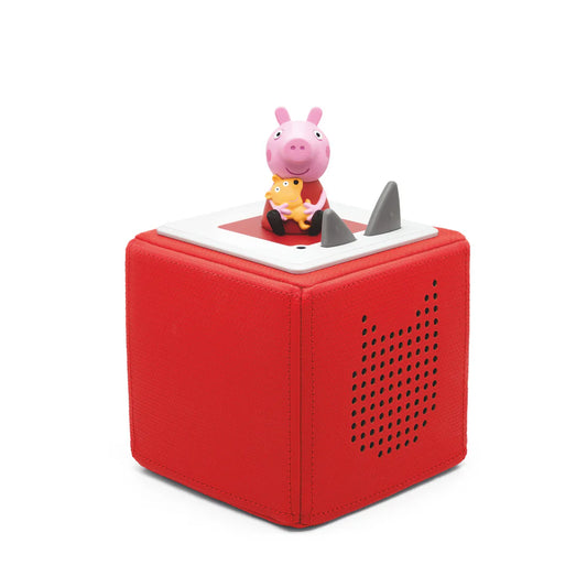 Tonies- Toniebox Starter Kit Red Including Peppa Pig Tonie