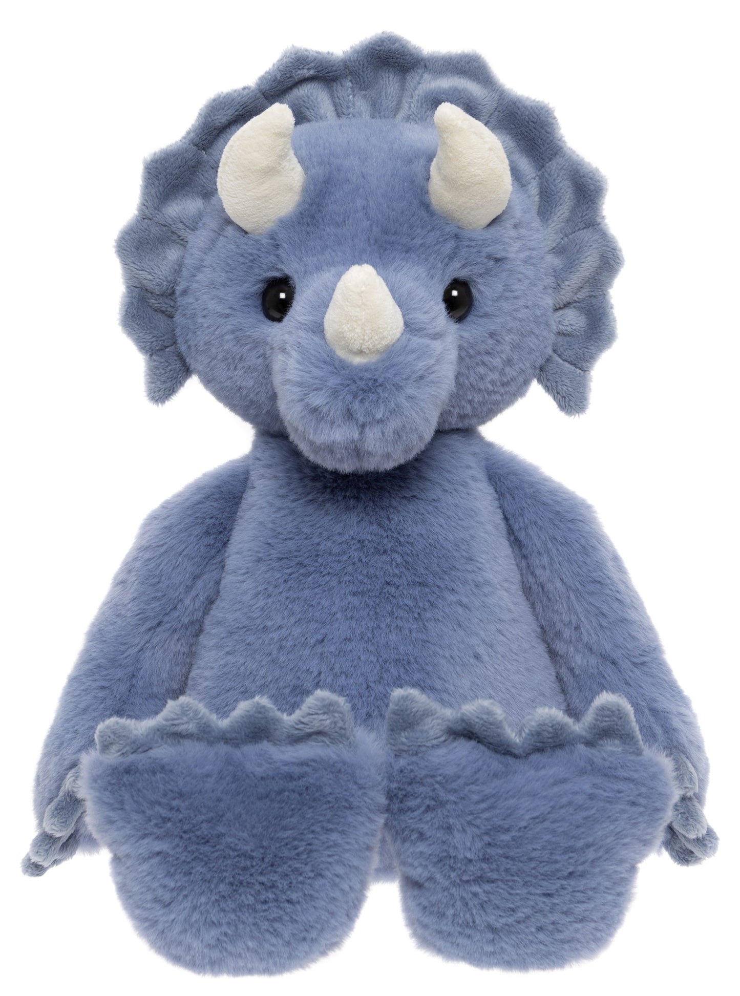 Charlie Bears Troy Triceratops Denim Blue