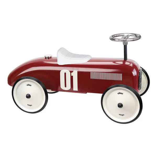 Vilac Vintage Ride-On Car Burgandy