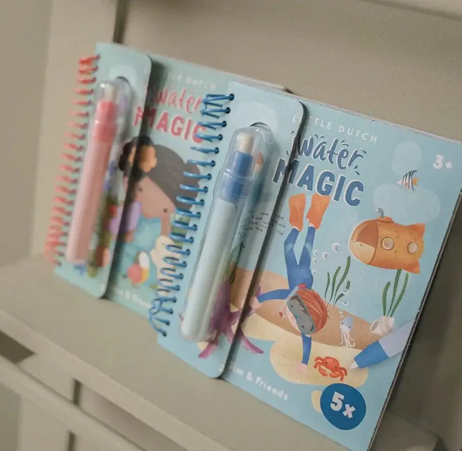 Little Dutch Water Reveal Book- Jim & Friends