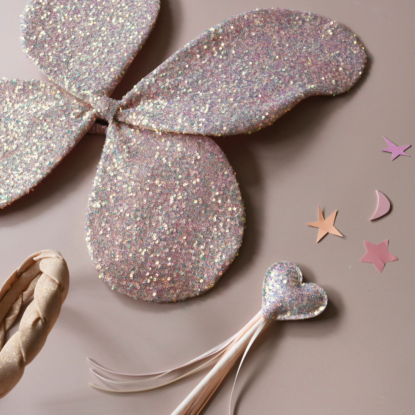 Rockahula Magical Sequin Pink Fairy Wings