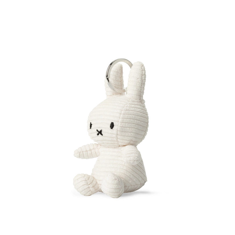 Bon Ton Toys Miffy Keychain Eco Corduroy White 10cm