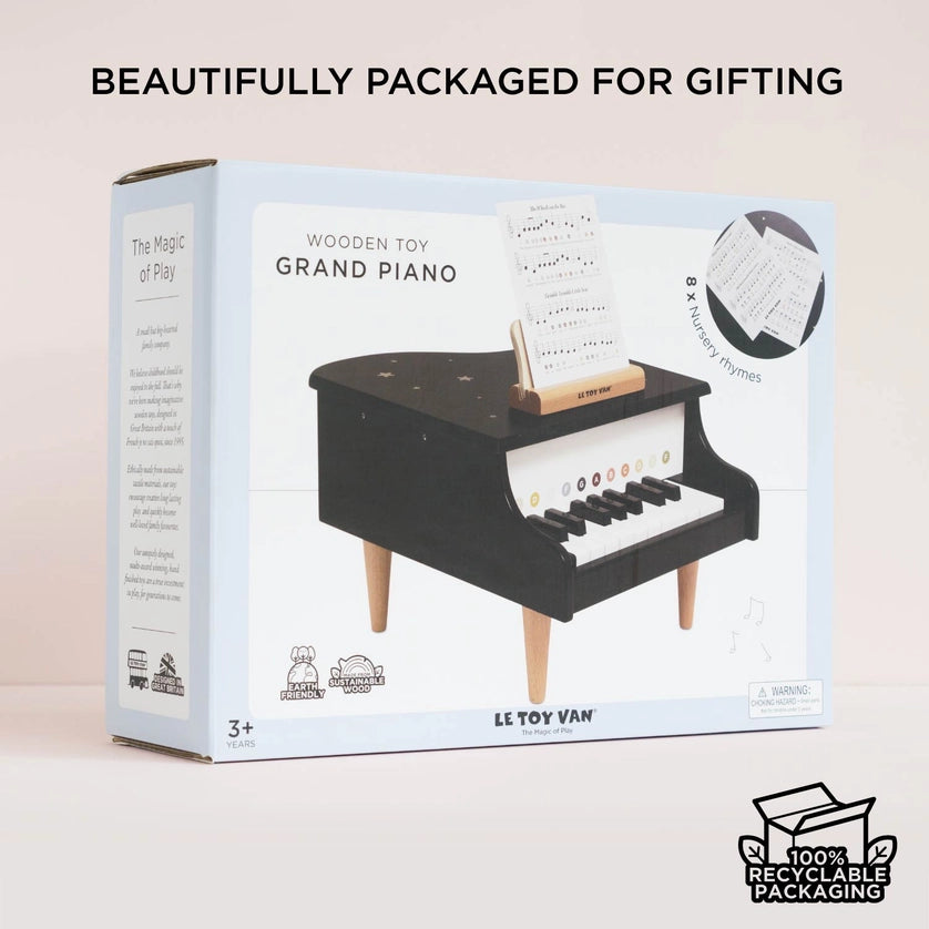 Le Toy Van Wooden Grand Piano Toy