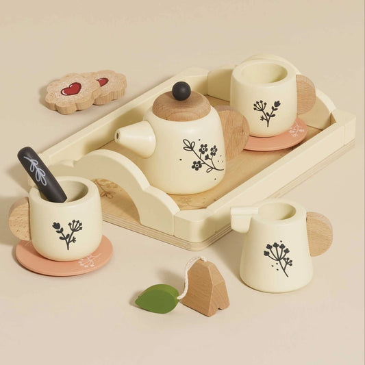Le Toy Van Wooden Tea Set & Tray