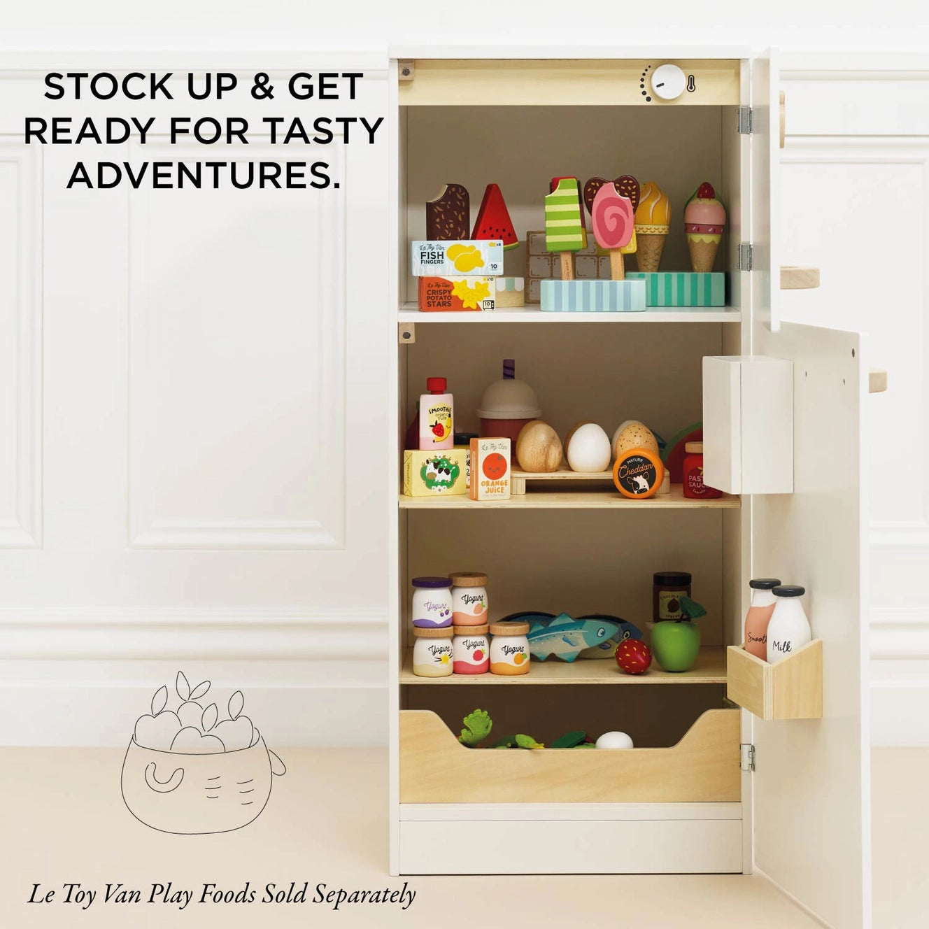 Le Toy Van- Freestanding Fridge Freezer