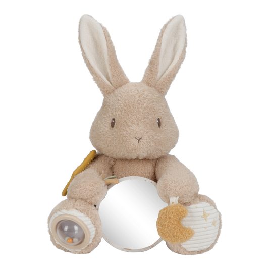 Little Dutch Activity Cuddle Toy Baby Bunny