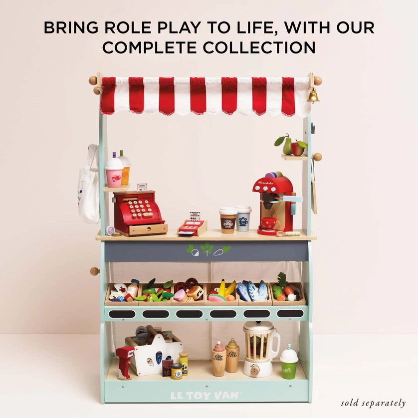Le Toy Van Orchard Fruits Wooden Market Crate