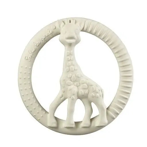 Sophie Le Girafe Circle Teether- Natural Rubber