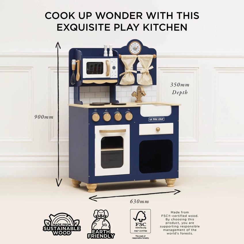 Le Toy Van Oxford Wooden Play Kitchen & Accessories