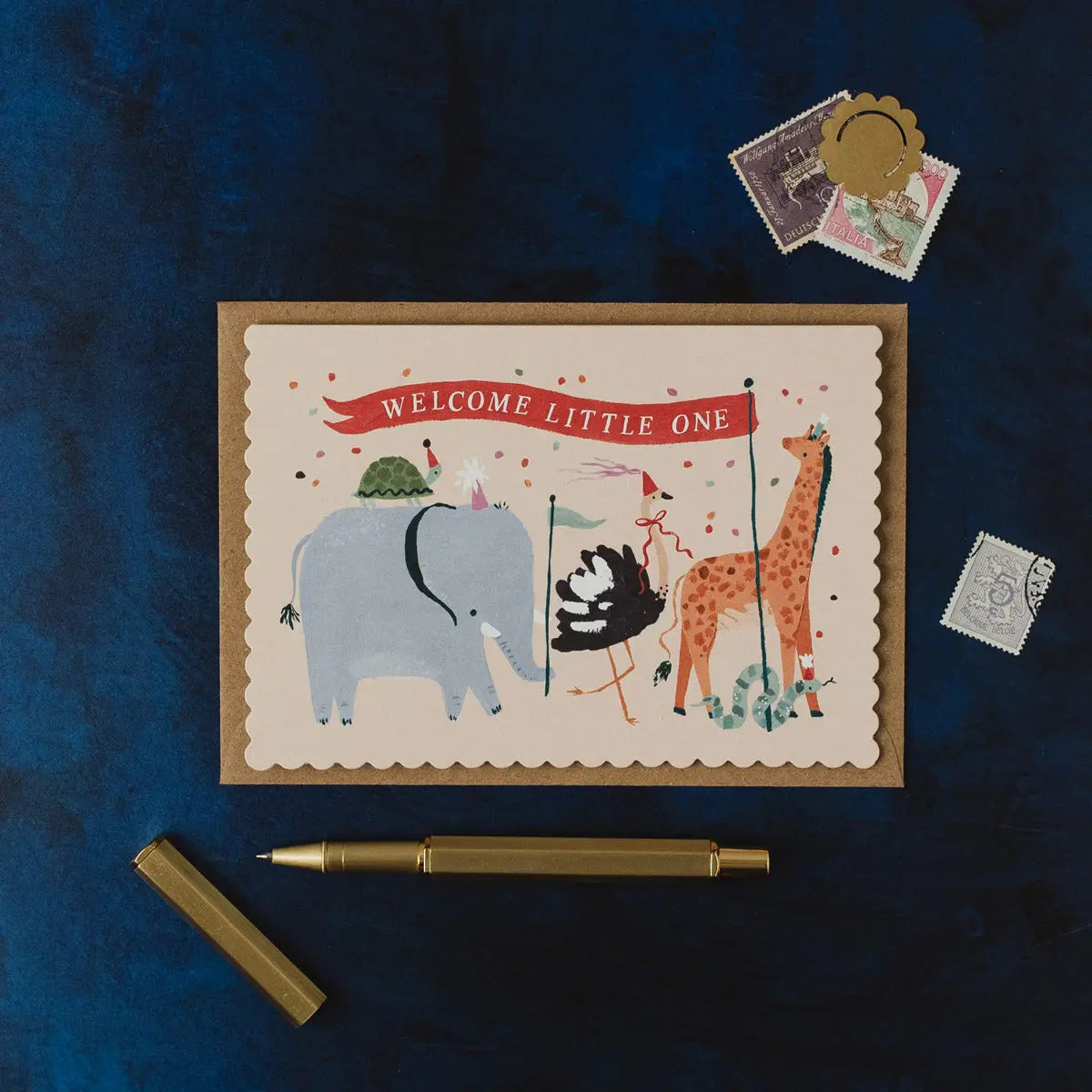 Sister Paper Co. Parade New Baby Card