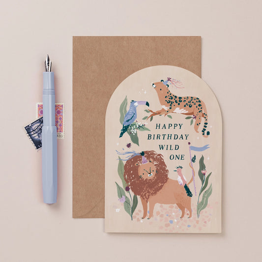 Paper Sister Co. Wild One Birthday Card