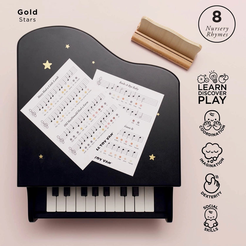 Le Toy Van Wooden Grand Piano Toy