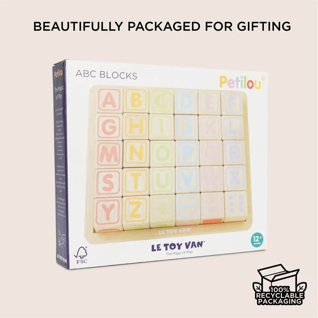 Le Toy Van ABC Wooden Learning Blocks