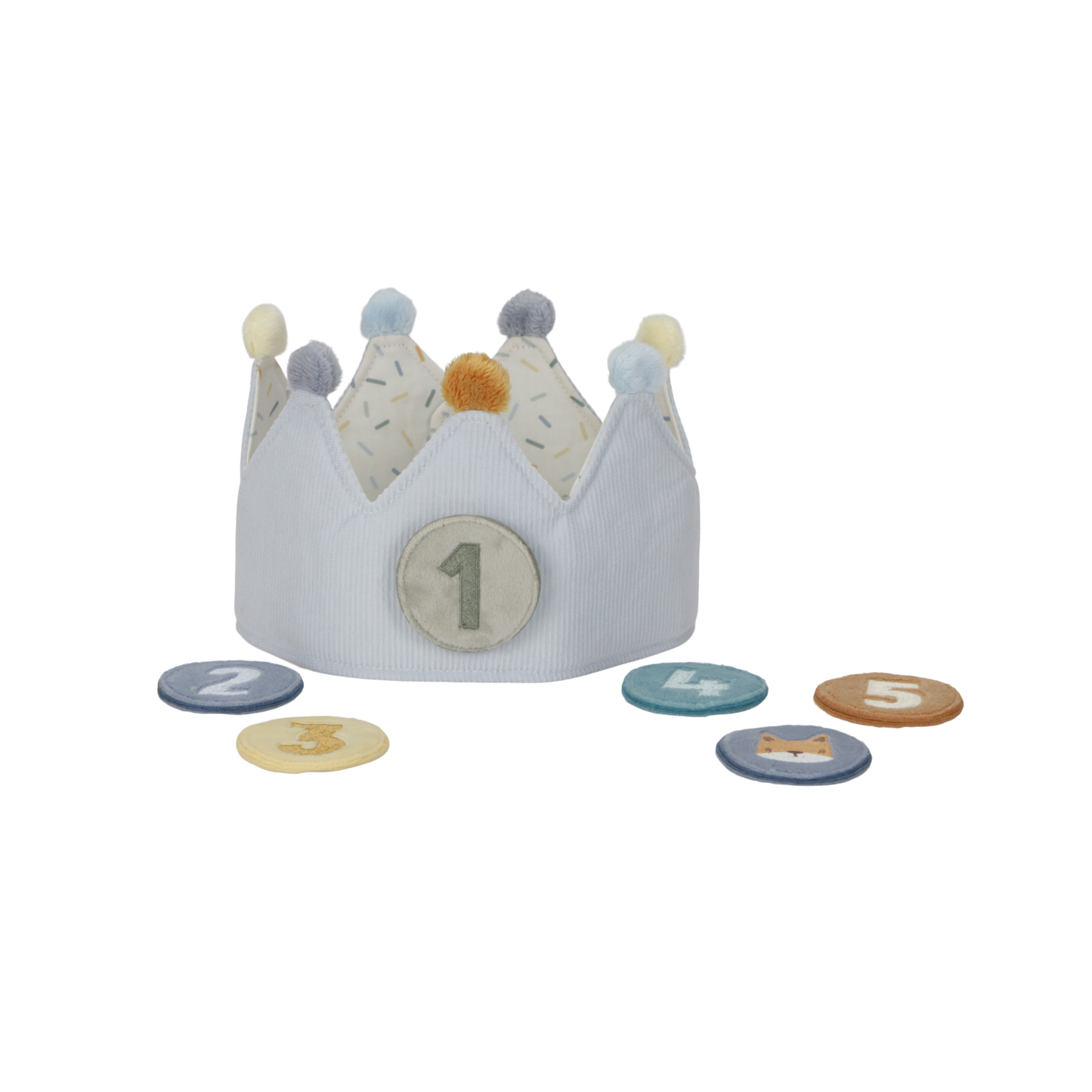 Little Dutch Birthday Crown- Blue