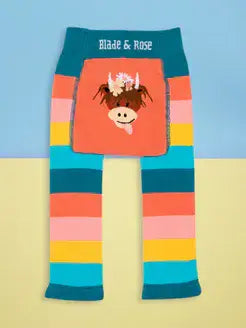 Blade & Rose Bonnie Highland Cow Leggings