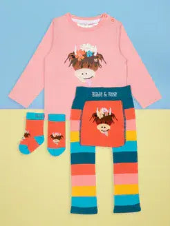 Blade & Rose Bonnie Highland Cow Leggings