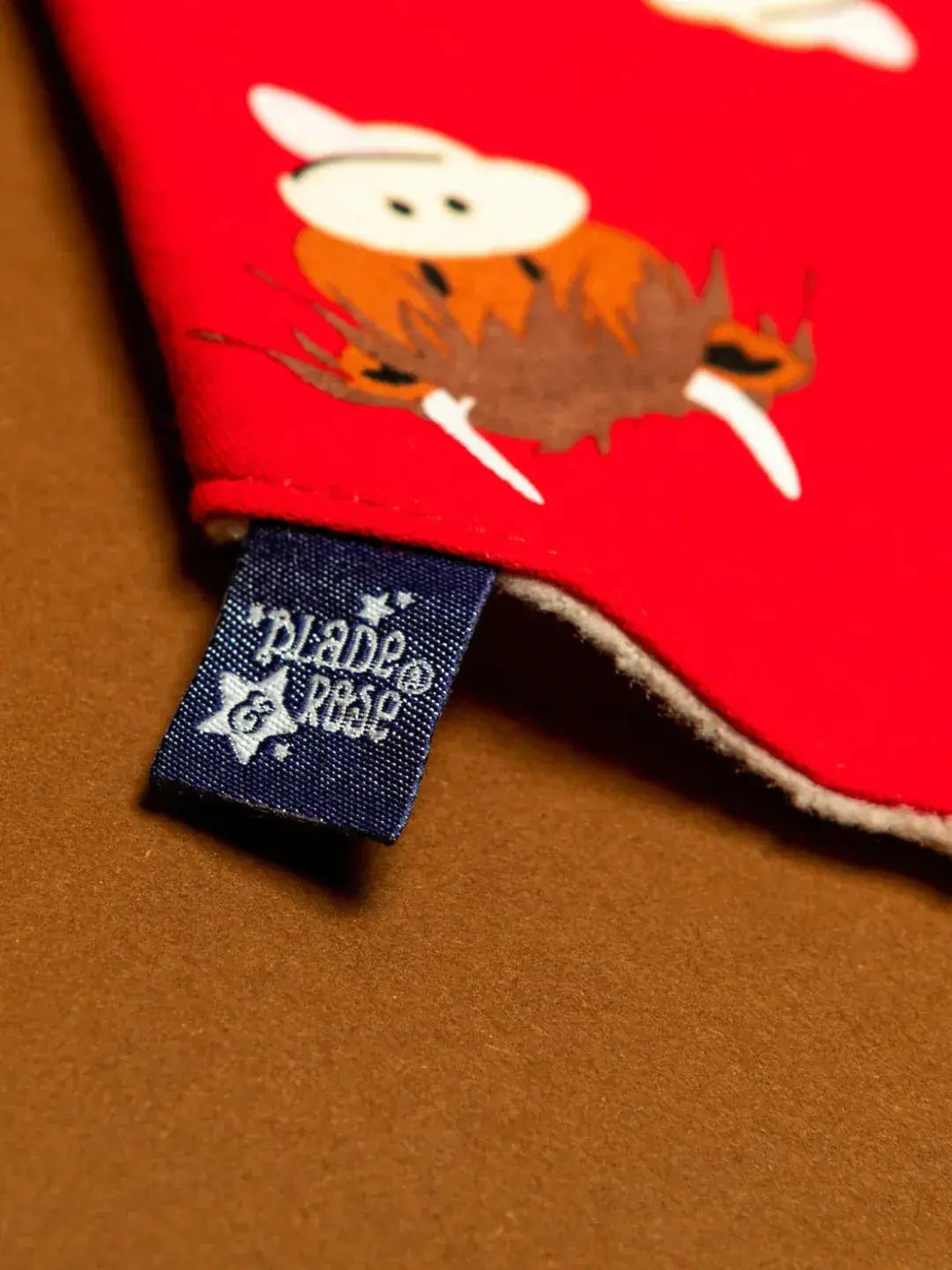 Blade & Rose Highland Cow Bib