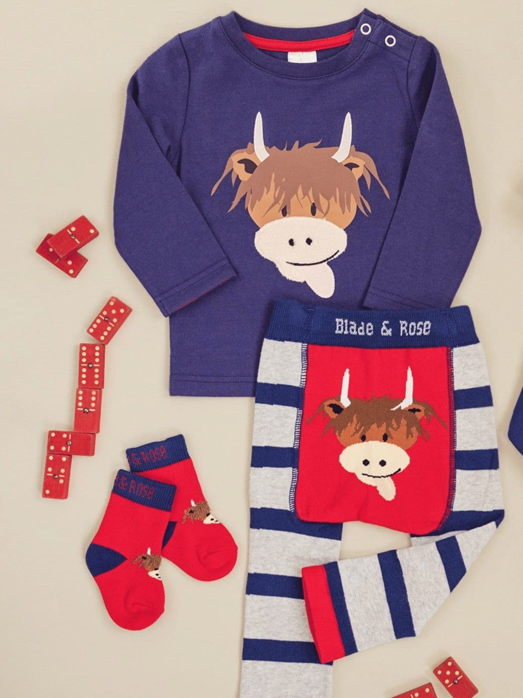 Blade & Rose Highland Cow Top