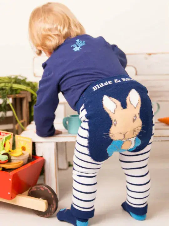 Blade & Rose Peter Rabbit Navy Striped Leggings