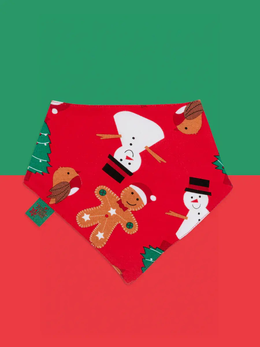 Blade & Rose Snowman Bib