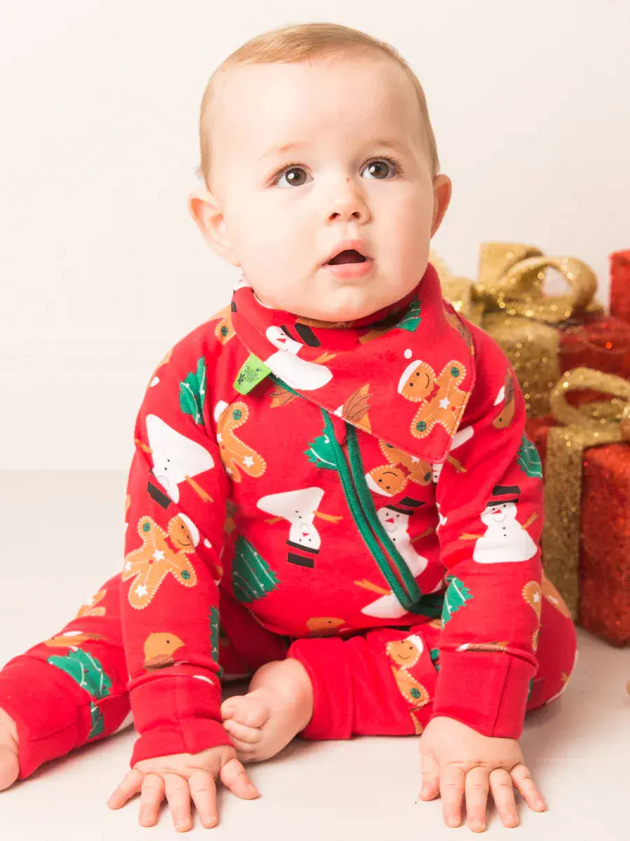 Blade & Rose Snowman Bib