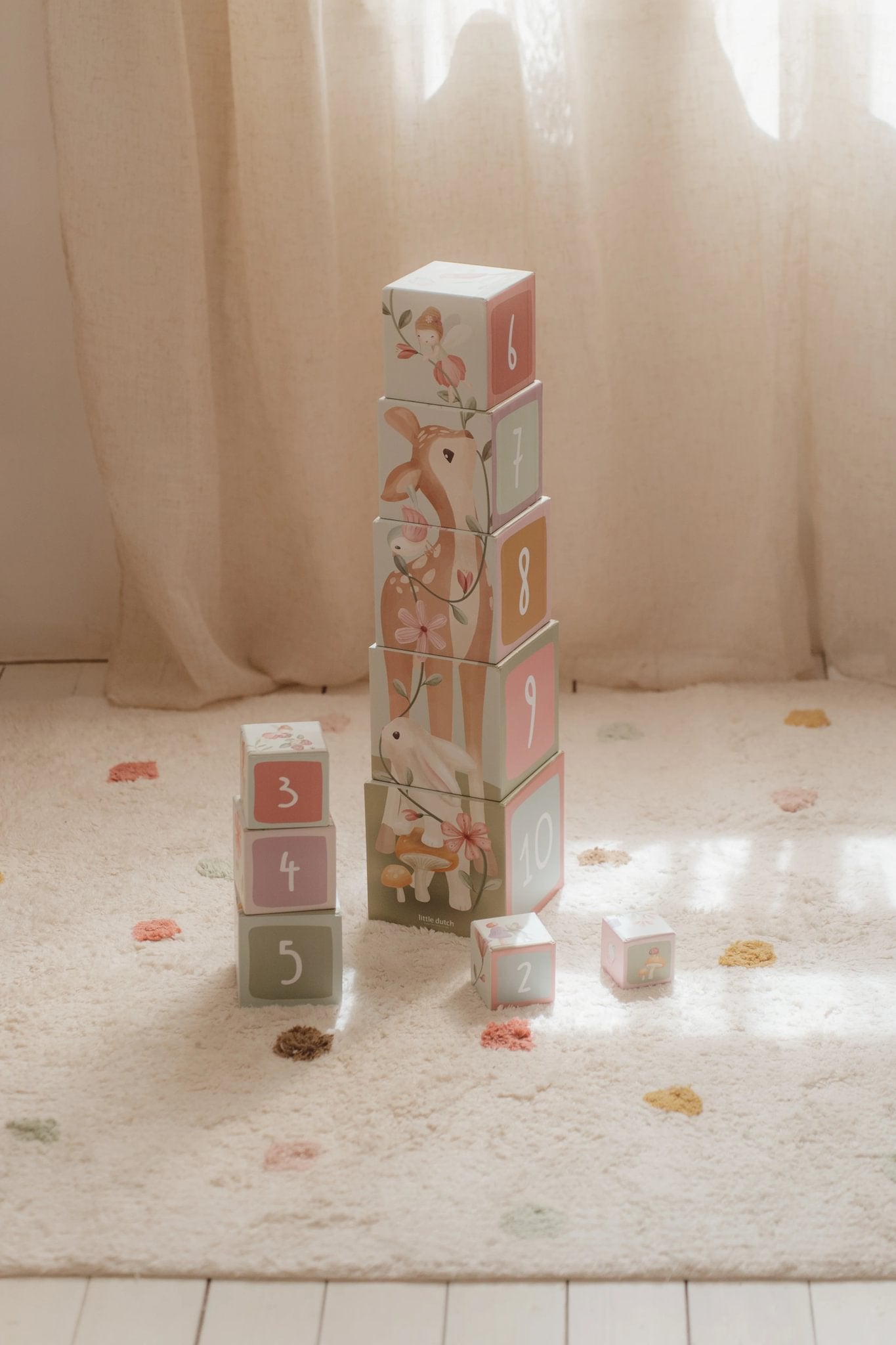 Little Dutch Building Blocks Cardboard- Fairy Garden