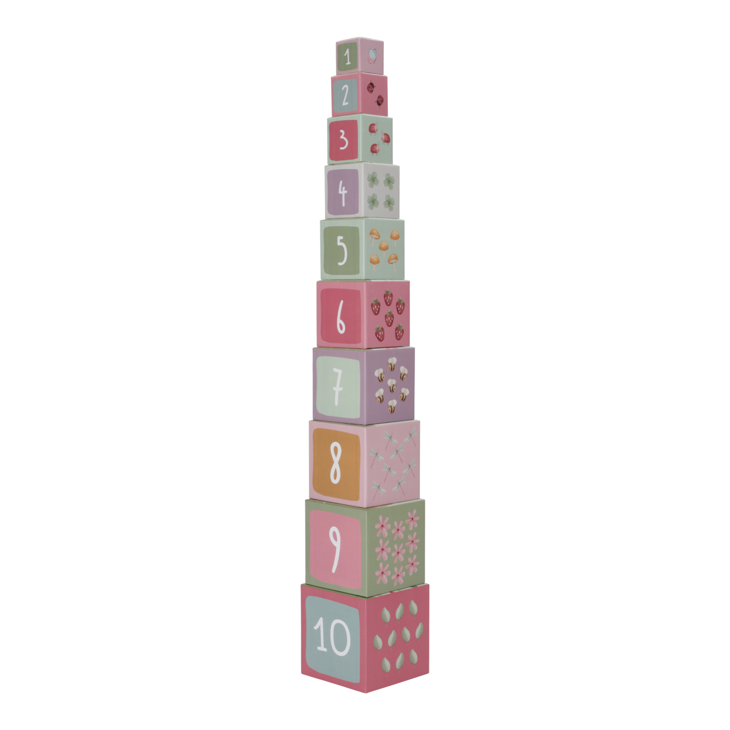 Little Dutch Building Blocks Cardboard- Fairy Garden