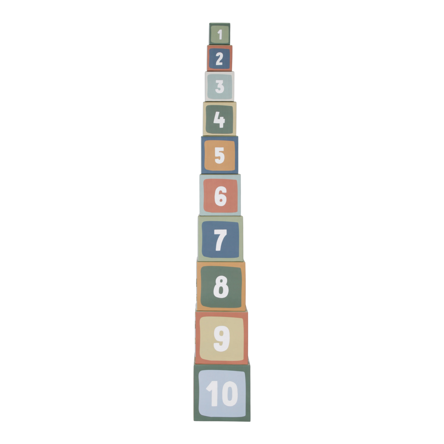 Little Dutch Building Blocks cardboard- Forest Friends