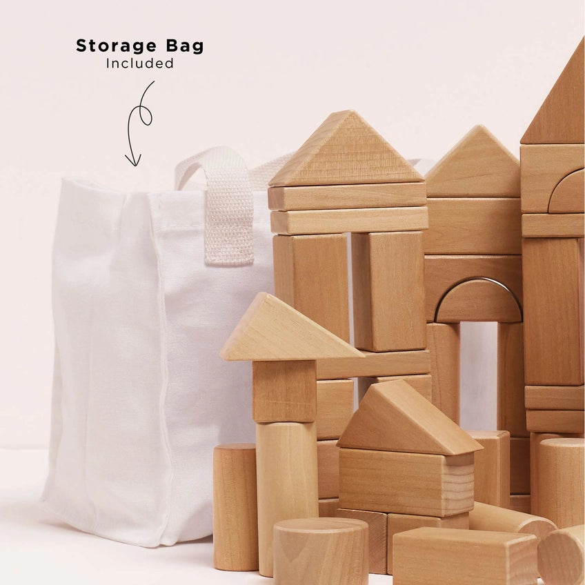 Le Toy Van Natural Wooden Building Blocks